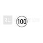 Paquet 10 Disques poids lourds 100 km/h - Adhésif