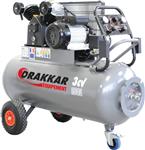 Compresseur à pistons 150L avec tableau de contrôle Drakkar Equipement 11270-11272