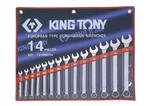 Trousse de clés mixtes métriques - 14 pièces - KING TONY 1214MR04