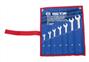 Trousse de clés mixtes longues et légères - 7 pièces - KING TONY 12C7MRN