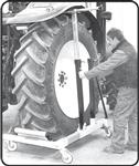 Porte roues de tracteur hydraulique mobile 1,2T - Drakkar Equipement 15457