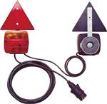 Kit de signalisation arrière magnétique avec triangle - Sodiflash 16723