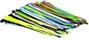 Sachet de 100 colliers TYRAP 9 couleurs