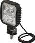 Phare de travail carré 6 LED 12W boitier en carbone - CEA 17049