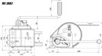 Treuil de traction manuel sans câble avec enrouleur et frein automatique - AL-KO 18067