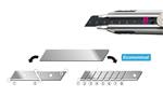 Cutter auto-bloquant ’’X-Design’’ en aluminium - 18mm - OLFA MXP-AL