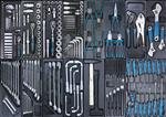 Servante d’atelier 7 tiroirs composée de 243 outils - Stilker 25042