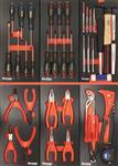 Servante d’atelier 7 tiroirs composée de 187 outils - Drakkar Tools 25050