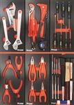 Servante d’atelier 7 tiroirs composée de 198 outils - Drakkar Tools 25054