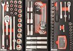 Servante d’atelier 7 tiroirs composée de 198 outils - Drakkar Tools 25056