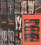 Servante d’atelier 7 tiroirs composée de 205 outils - Drakkar Tools 25057