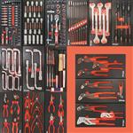 Servante d’atelier 7 tiroirs composée de 205 outils - Drakkar Tools 25071
