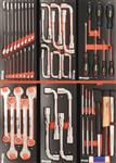 Servante d’atelier 7 tiroirs composée de 205 outils - Drakkar Tools 25074