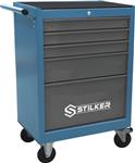 Servante d’atelier 5 tiroirs composée de 160 outils - Stilker 25085