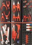 Servante d’atelier 8 tiroirs composée de 249 outils - Drakkar Tools 25088