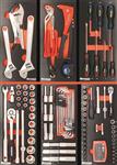 Servante d’atelier 8 tiroirs composée de 248 outils - Drakkar Tools 25089