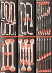 Servante d’atelier 8 tiroirs composée de 229 outils - Drakkar Tools 25093