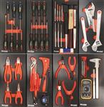 Servante d’atelier XXL 7 tiroirs composée de 235 outils - Drakkar Tools 25100
