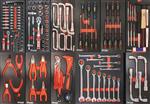 Servante d’atelier 7 tiroirs composée de 170 outils - Drakkar Tools 25107