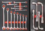 Servante d’atelier 7 tiroirs composée de 170 outils - Drakkar Tools 25110