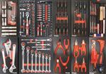 Servante d’atelier 7 tiroirs composée de 188 outils - Drakkar Tools 25113