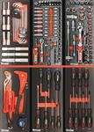 Servante d’atelier 8 tiroirs composée de 249 outils - Drakkar Tools 25115