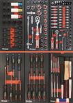 Servante d’atelier 7 tiroirs composée de 187 outils - Drakkar Tools 25116