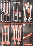 Servante d’atelier 7 tiroirs composée de 205 outils - Drakkar Tools 25120