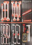 Servante d’atelier 7 tiroirs composée de 249 outils - Drakkar Tools 25122