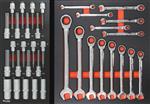 Servante d’atelier 7 tiroirs composée de 249 outils - Drakkar Tools 25122