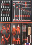 Servante d’atelier 7 tiroirs composée de 249 outils - Drakkar Tools 25123