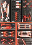 Servante d’atelier 8 tiroirs composée de 270 outils PL - Drakkar Tools 25124