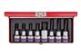 Coffret de 8 douilles tournevis longues et courtes XZN® 1/2’’ - King Tony 4128PR