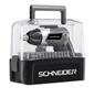 Schneider 50513 Visseuse 3,6V. Coffret visseuse sans fil avec 54 embouts.