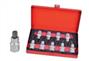 Coffret de 9 douilles tournevis 1/2’’ TORX - 55mm - Hexel 508C9