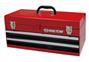 Coffre métallique transportable 2 tiroirs - King Tony 874012