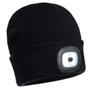 Bonnet avec LED rechargeable PORTWEST NOIR