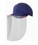 Casquette avec visiere de protection