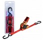 Sangle d’arrimage retractable a crochets