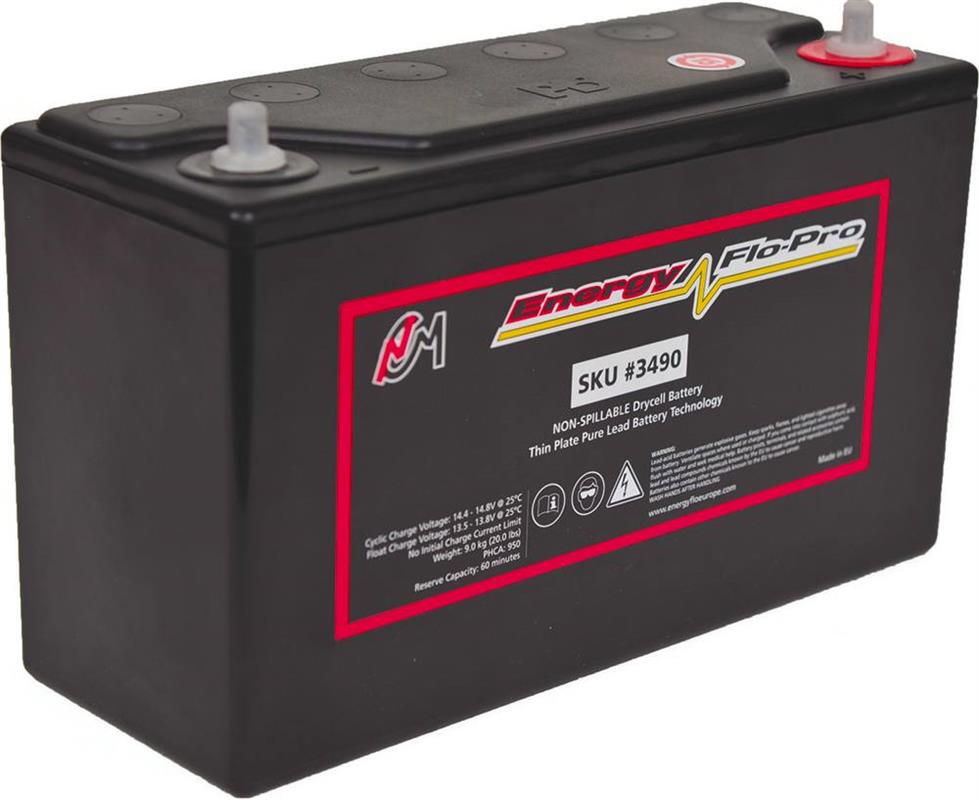 Batterie 34A/h pour booster POWER MAX 24000 - Référence 04528