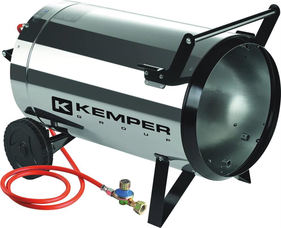 Canon à chaleur propane/butane inox - Kemper 11062