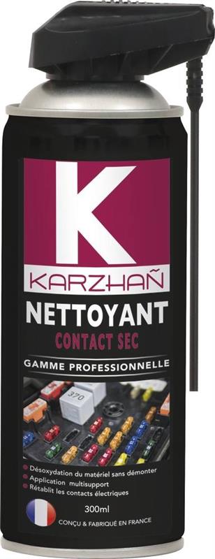 Nettoyant lubrifiant contact électrique-Aérosol 300ml - KARZHAN 24582