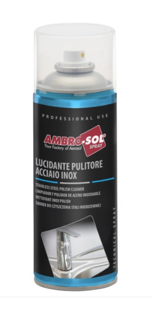Nettoyant inox polish 400ml - AMBRO-SOL